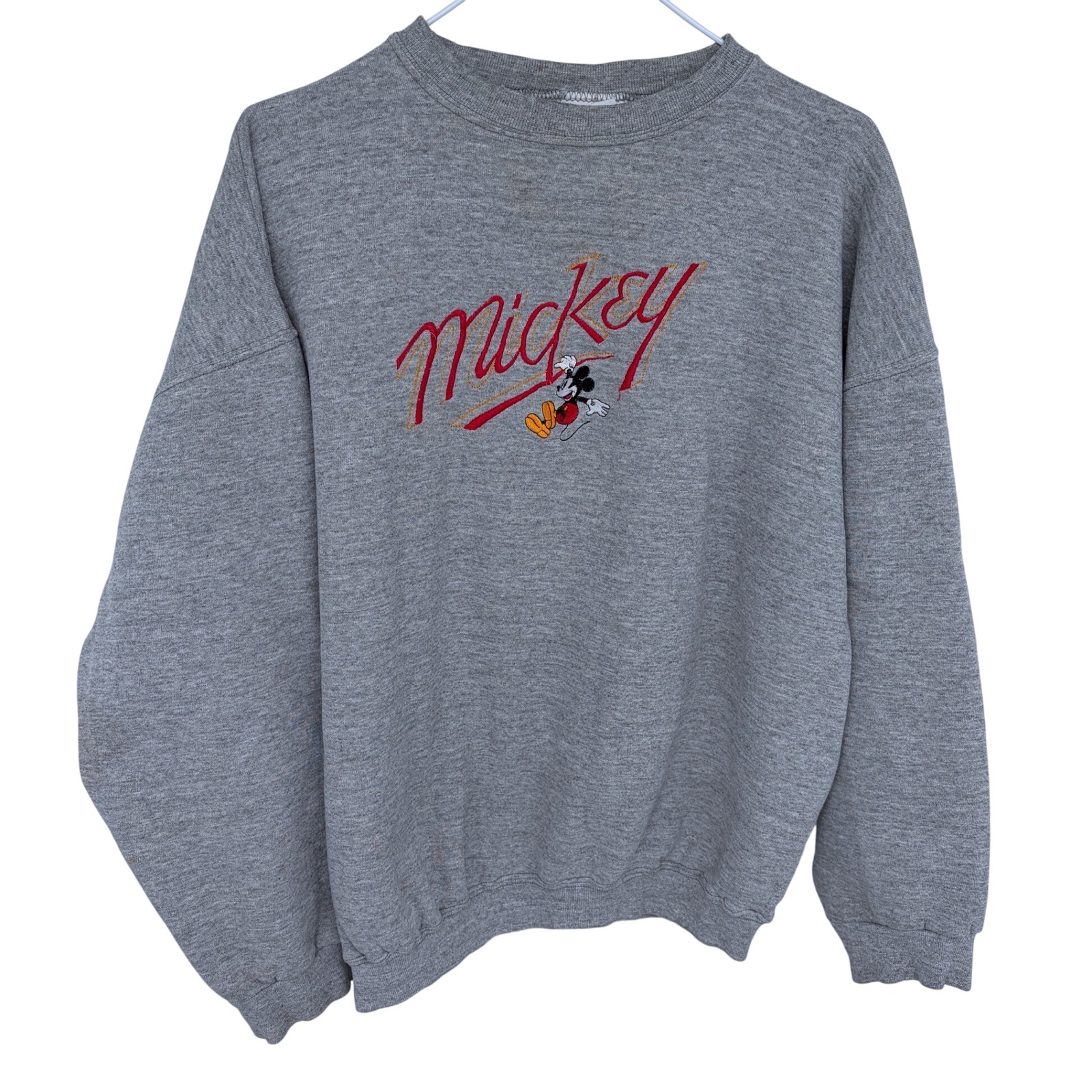Vintage 90s Mickey  Co Mickey Mouse Crewneck Sweatshirt Xl Embroidered Usa Made